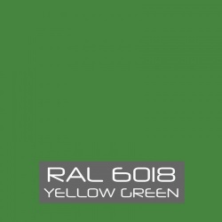 RAL 6018 Yellow Green tinned Paint